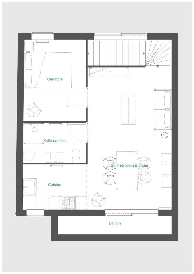 Le 99B Modern Apartment Queen Size Bed Connected Tv Hallennes-lez-Haubourdin ภายนอก รูปภาพ