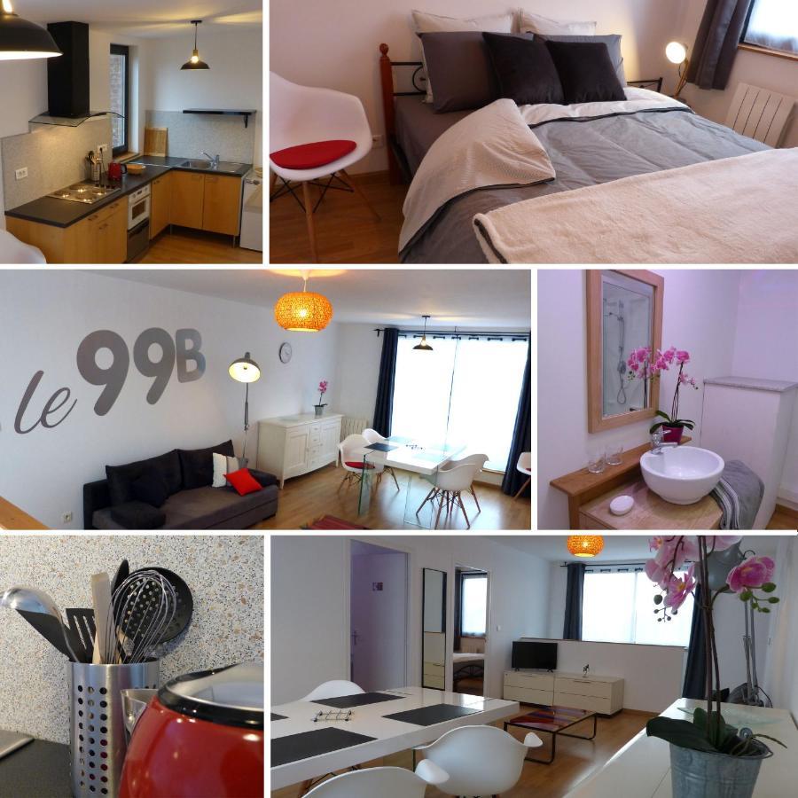 Le 99B Modern Apartment Queen Size Bed Connected Tv Hallennes-lez-Haubourdin ภายนอก รูปภาพ